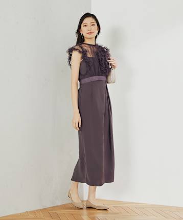 SNIDEL（グレー（灰色））のレンタルドレス 25｜結婚式・二次会