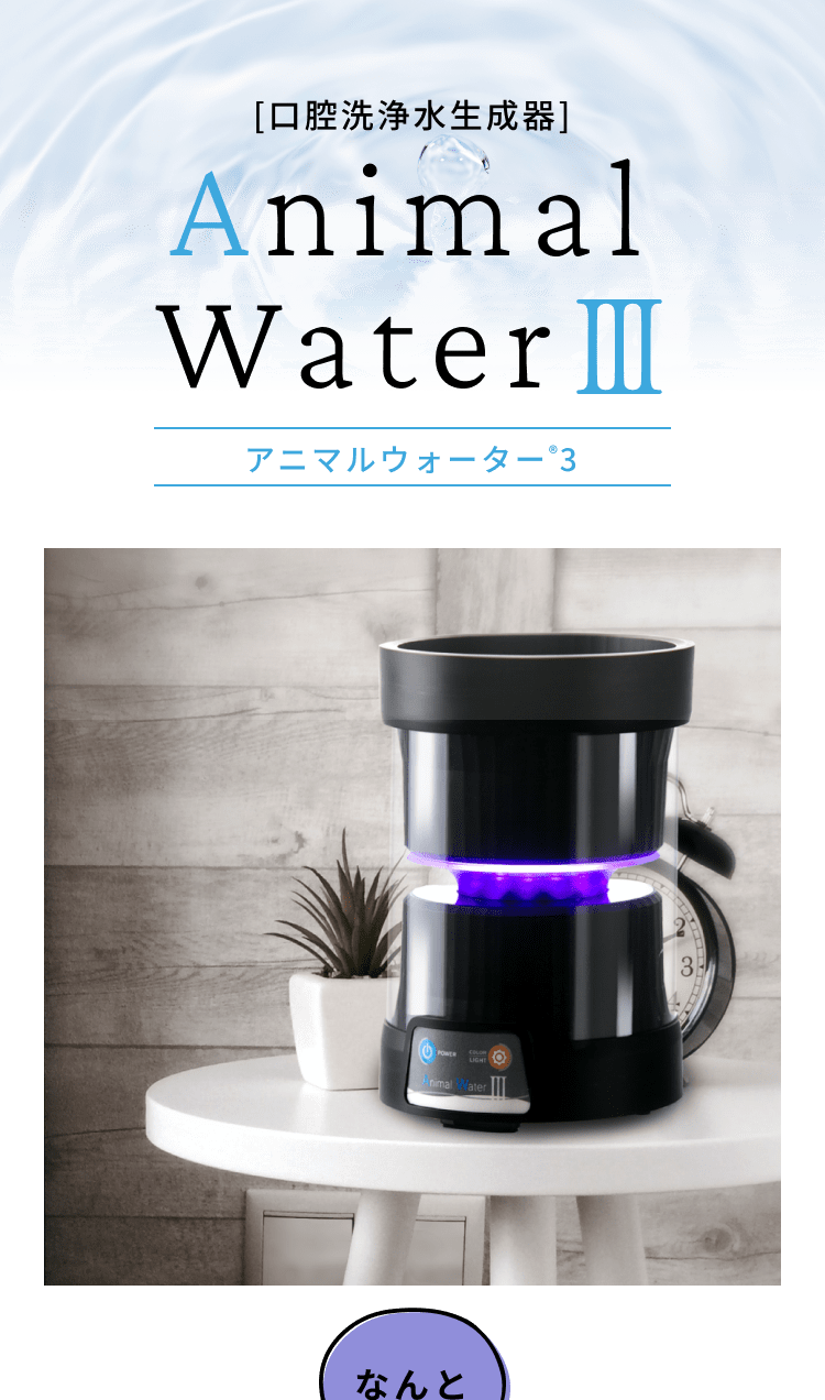 【未使用】アニマルウォーター3 アニマルウォーター 3: 300｜業務用トリミング用品通販ショップ