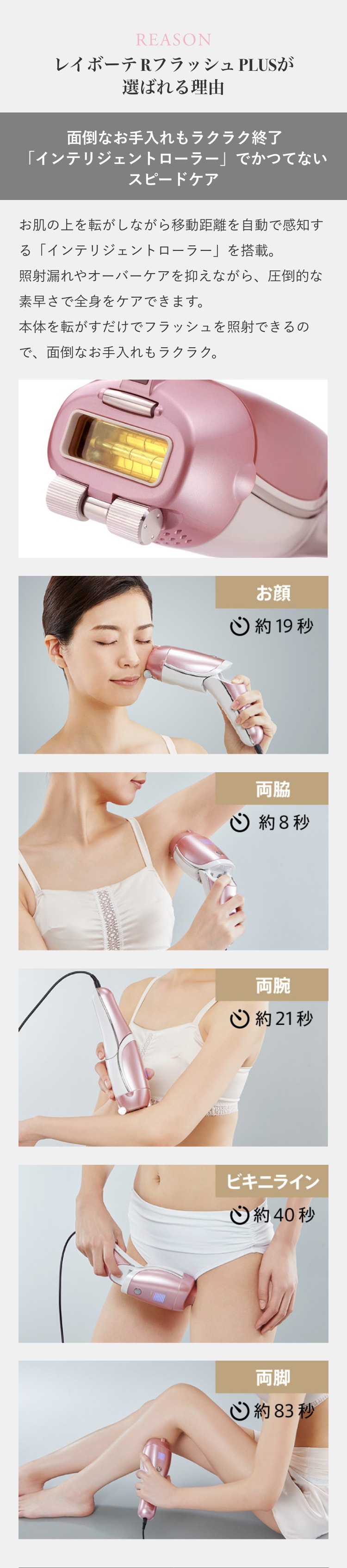 レンタル】ヤーマン(YA-MAN) 脱毛器・光美容器 レイボーテ R