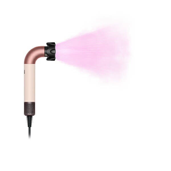 【最終値下げ!】Dysonドライヤー ピンク + スタイリングツール付き！ レンタル】ダイソン(Dyson)・Supersonic r™ヘアドライヤー