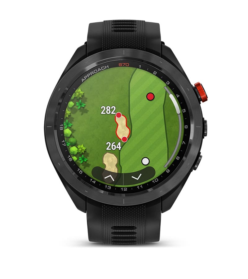 レンタル】ガーミン(garmin)・Approach S70 47mm Blackのサブスク・お