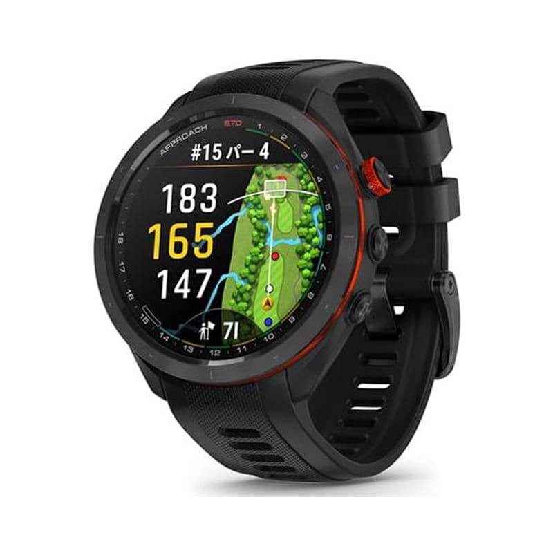 レンタル】ガーミン(garmin)・Approach S70 47mm Blackのサブスク・お