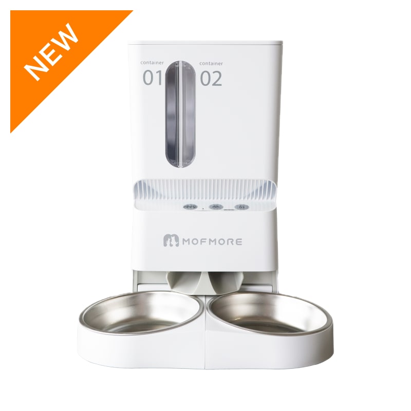 MOFMORE 自動給餌器 2タイプ レンタル】モフモア(MOFMORE)・2タイプオートフィーダー 猫・犬用自動