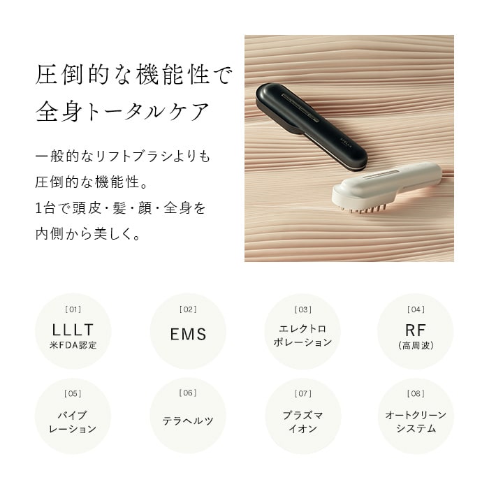 値下げ不可新品未開封ステラボーテEMSリフトブラシ PRO モンサントグレー 新品未使用 STELLA BEAUTE ステラボーテ レーザー&EMS リフト