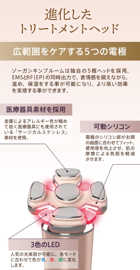 ZOGANKIN HYPER (ゾーガンキンハイパー) PINK GOLD | 公式サイト