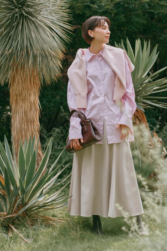 骨格診断・パーソナルカラー診断を通して、似合うコーデが見つかっている女性