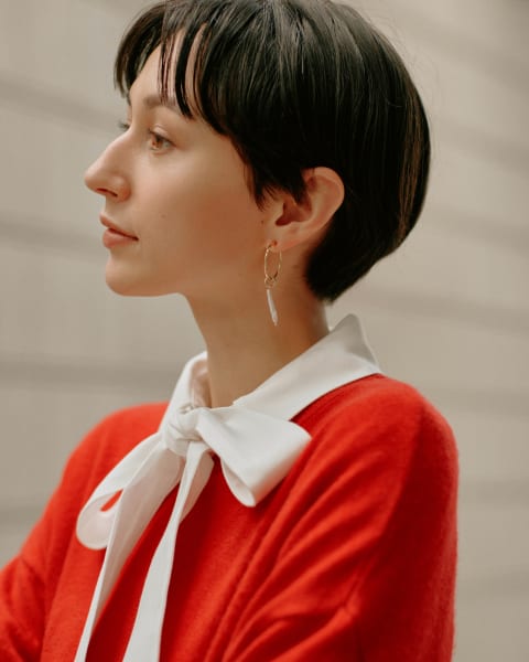 骨格診断・パーソナルカラー診断を通して、似合うコーデが見つかっている女性