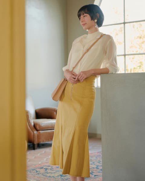 骨格診断・パーソナルカラー診断を通して、似合うコーデが見つかっている女性