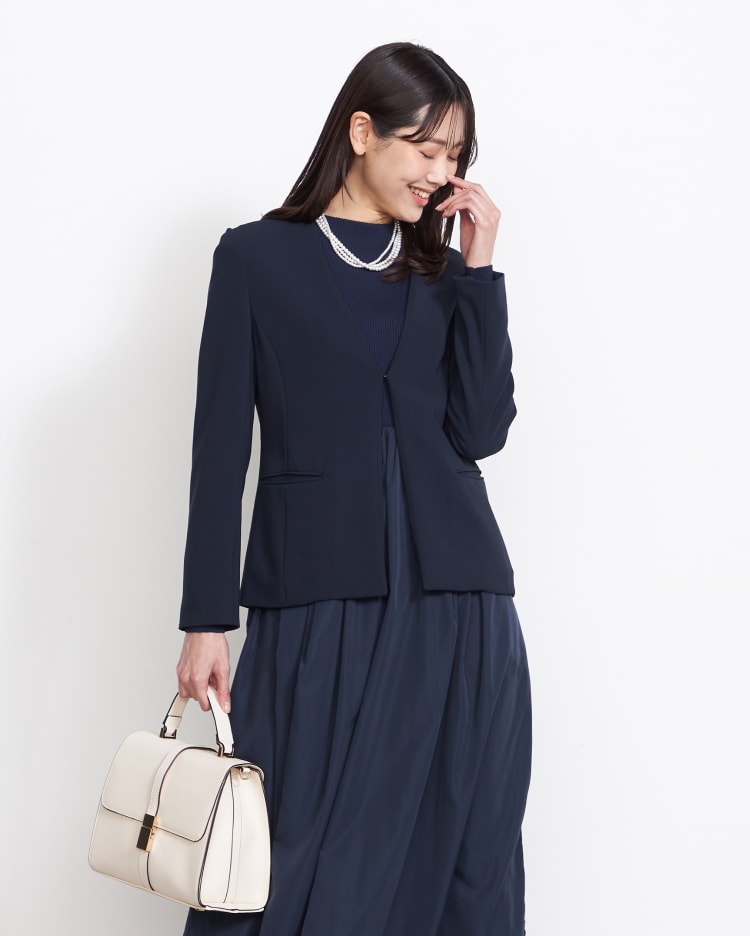 卒園式の30代・40代ママ・母親コーデ1