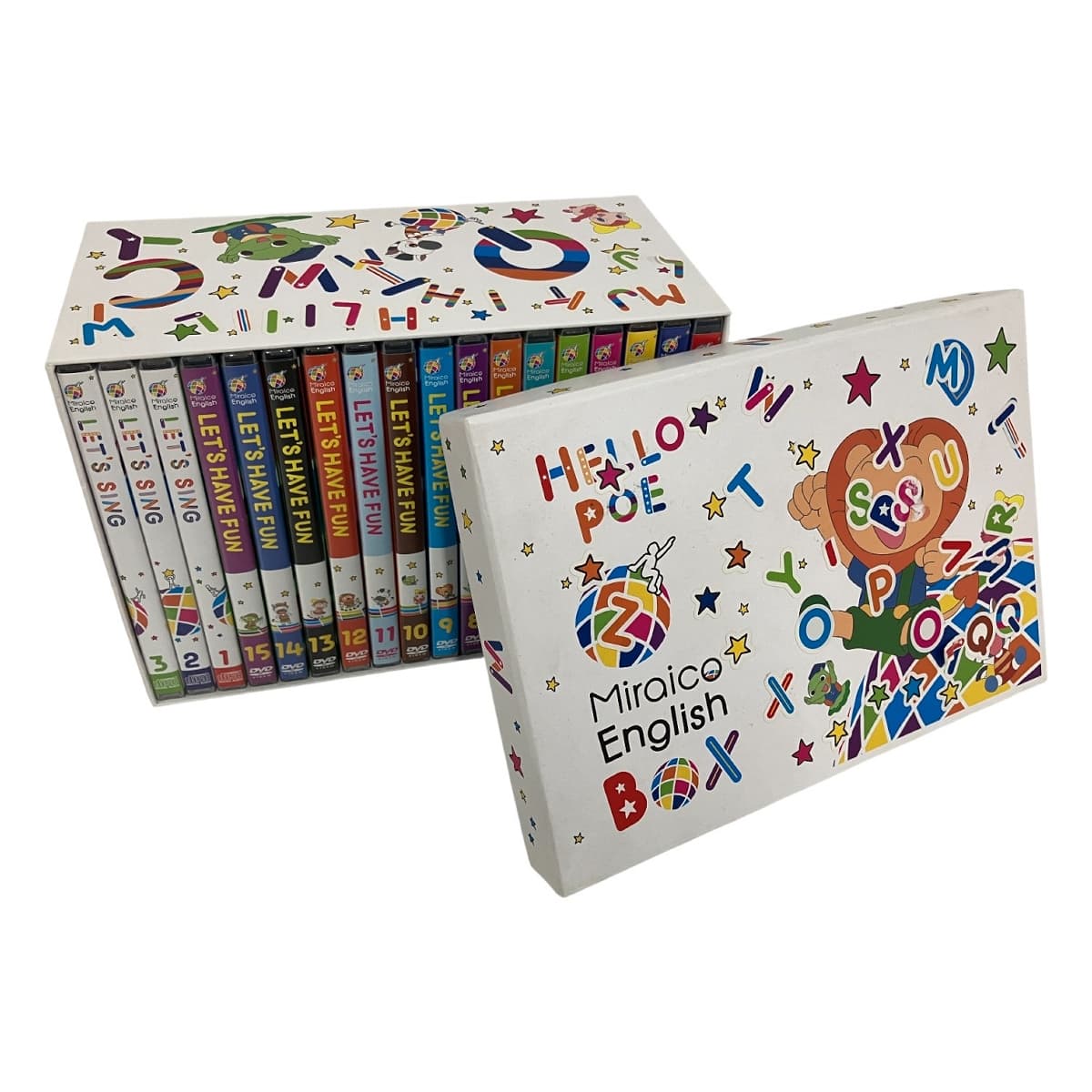 ミライコイングリッシュDVD BOX MIRAICO English BOX