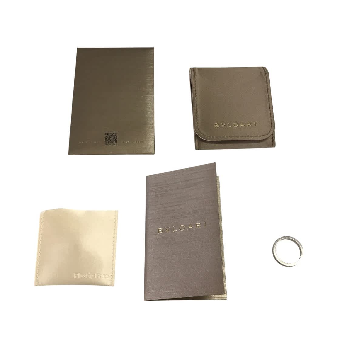 ブルガリ ダブルロゴ 1P ダイヤリング