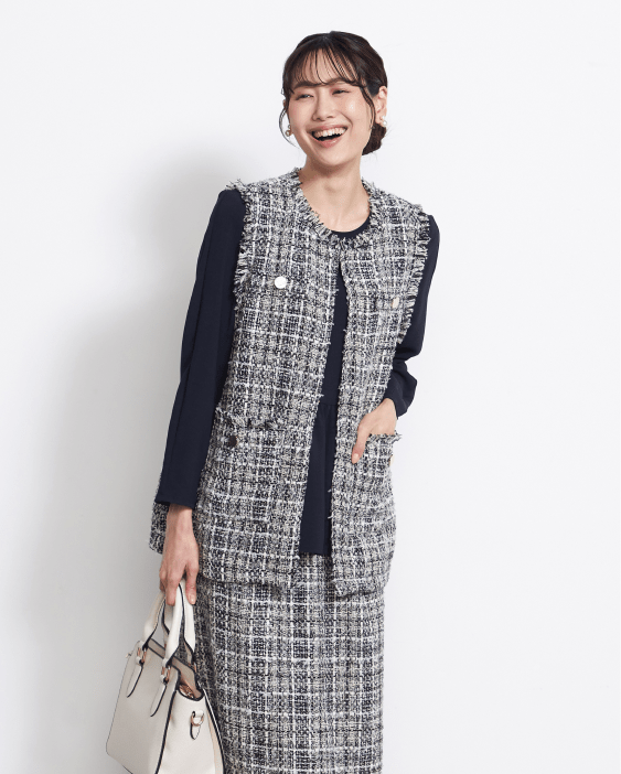 卒園式の30代・40代ママ・母親コーデ1