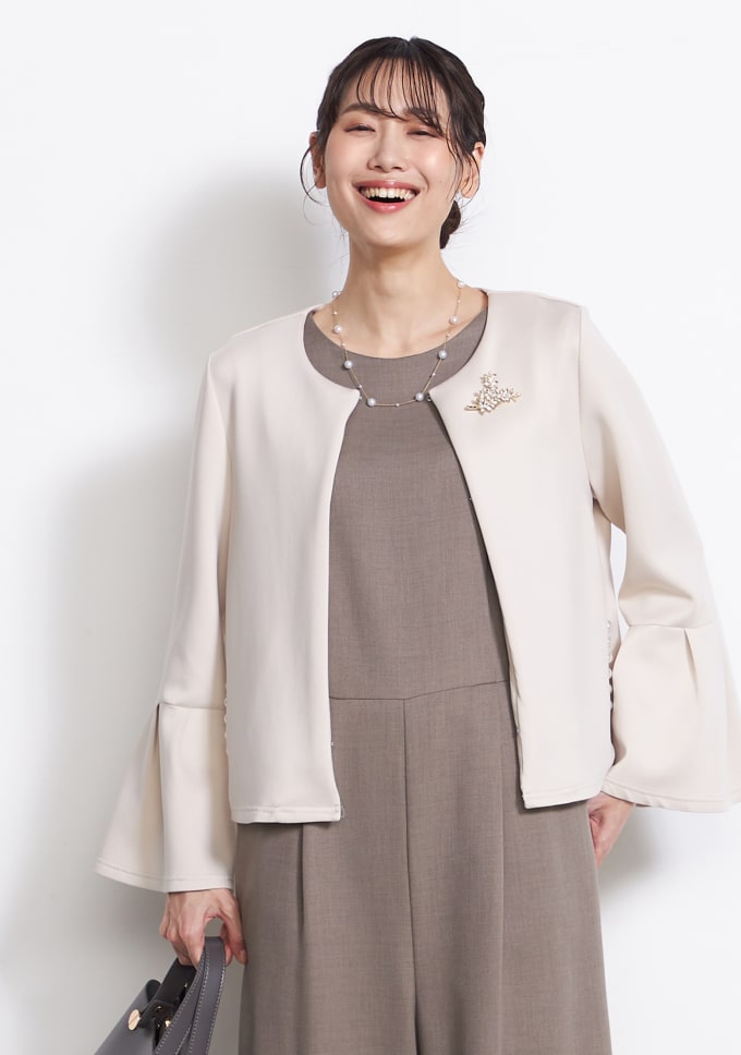 入園式の30代・40代ママ・母親コーデ2