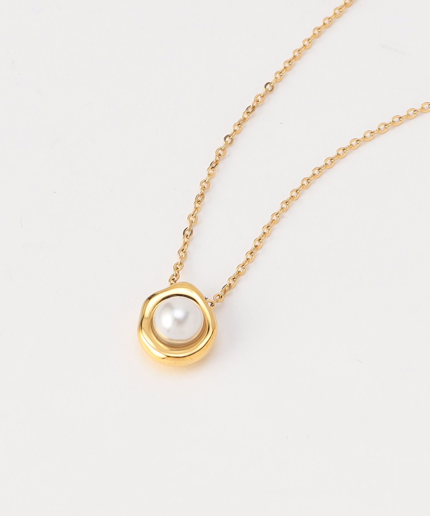 ニュアンスワントップパールネックレス 二次会向けアクセサリー