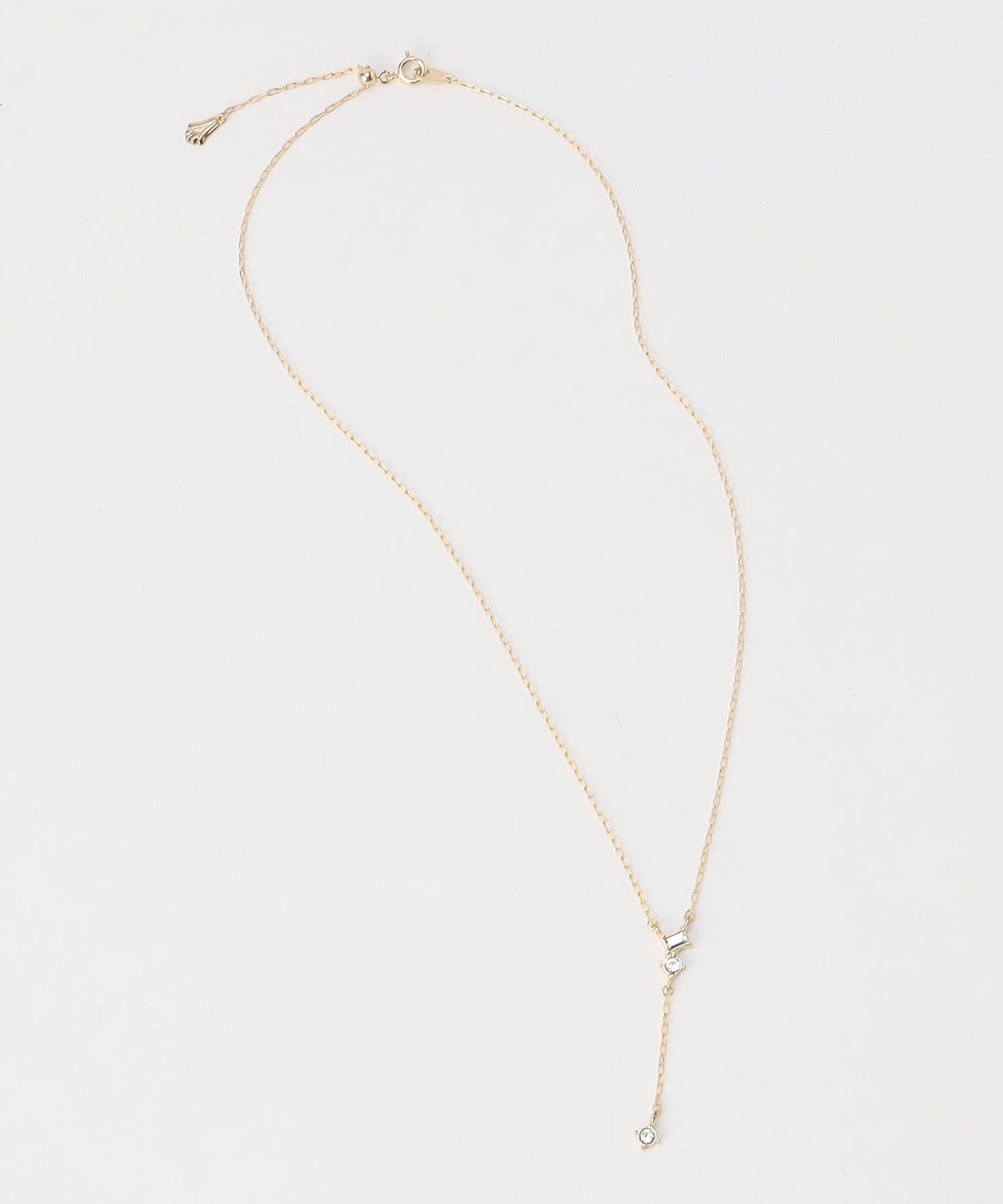 ラディアンスビジューYラインネックレス 二次会・パーティー向けレンタルアクセサリー